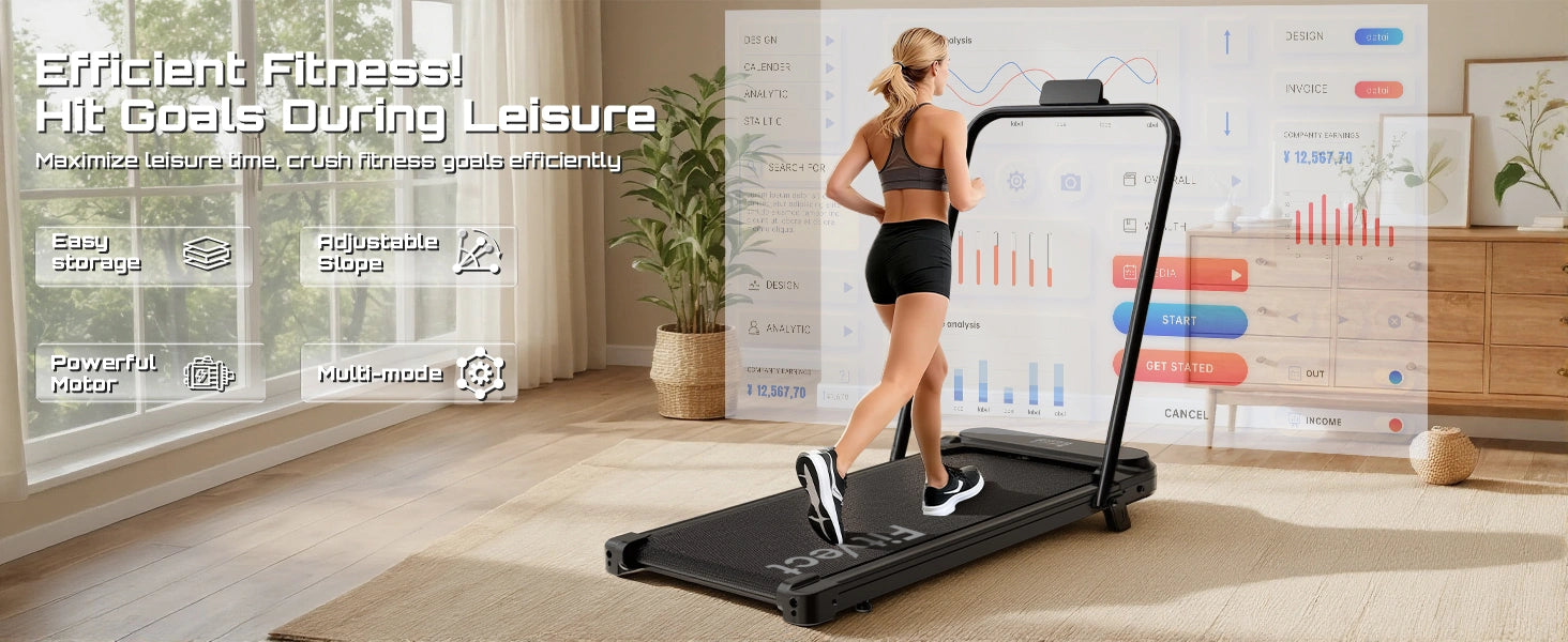 Fitvect juoksumatto kävelyalusta C1