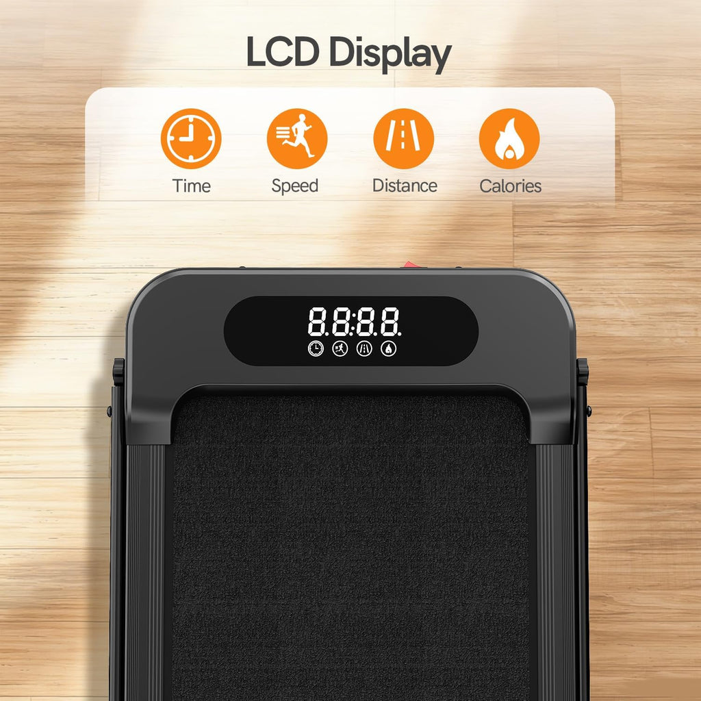 Fitvect-juoksumatto, jossa on LCD-näyttö maassa